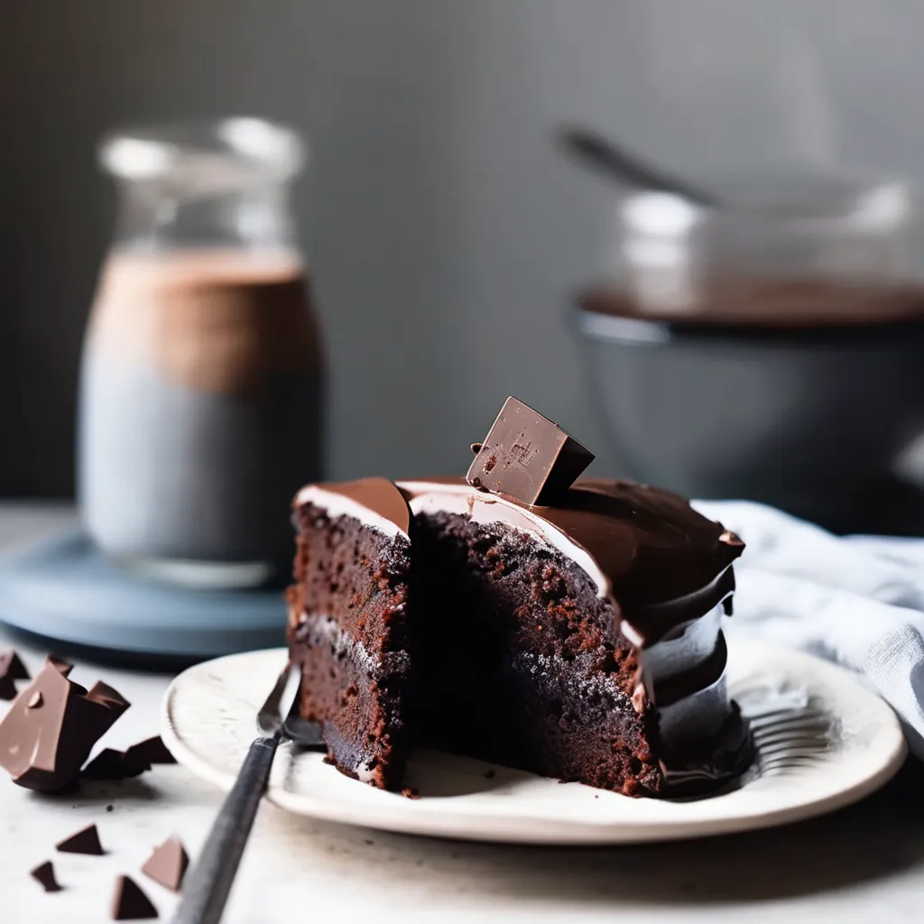 Sourdough Discard Chocolate Cake