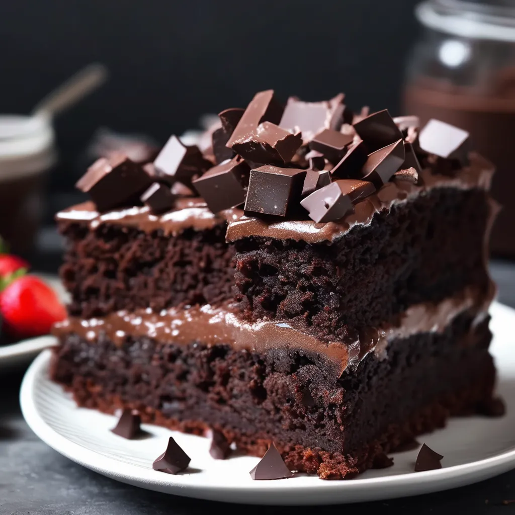 Sourdough Discard Chocolate Cake