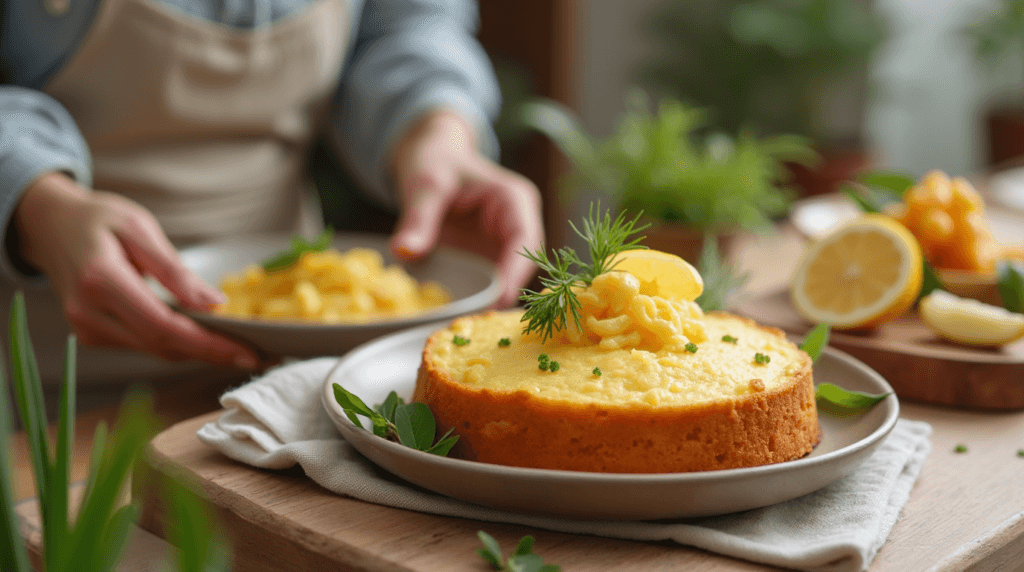 Gluten-free lemon cake