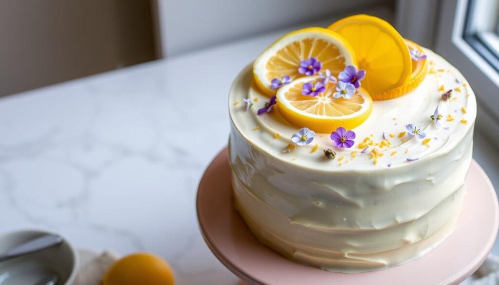 Gluten-free lemon cake